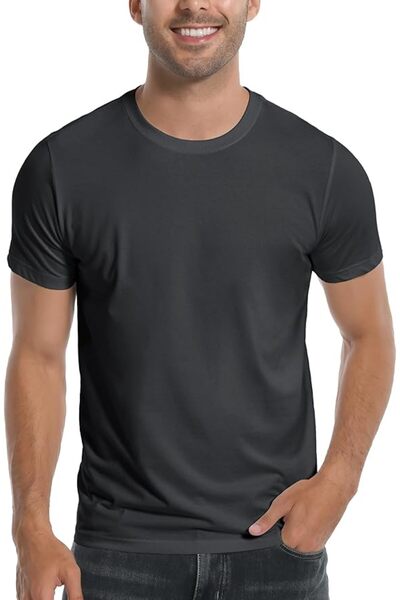 GENERAL Pioneer Camp Men's Bamboo Ultra Soft T-Shirt Plain White Color for Me...