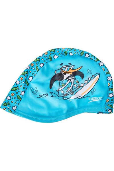 SPEEDO Speedo Kids' Polyester Printed Swim Cap 2-6 Years Infant Pink (One Siz...