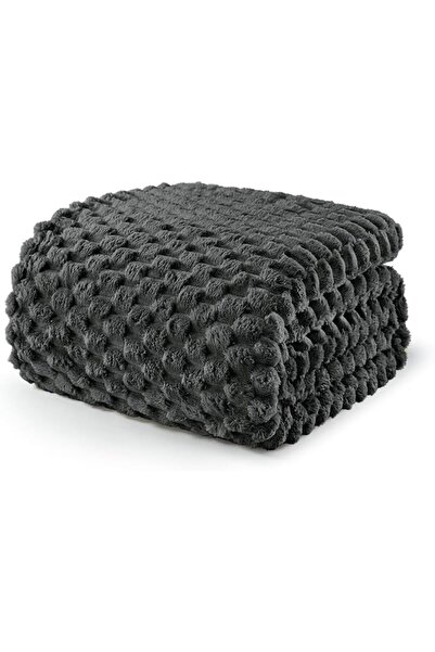 GENERAL Exclusivo Mezcla Wool Bed Blanket Twin Size 1.5X2M, Soft Velvet Jacqu...