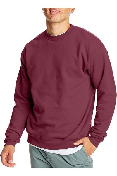 HANES سويت شيرت بتقنية ايكوسمارت للرجال من هانس