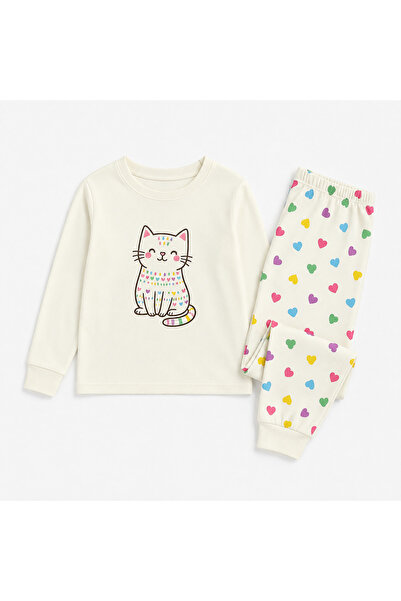 zahider Pajama Sets - Ecru - Long