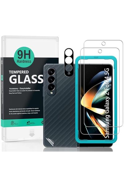 Ibywind واقي شاشة لهاتف سامسونج جالاكسي Z Fold4 5G (6.2 بوصة)، مع قطعتين من ا...