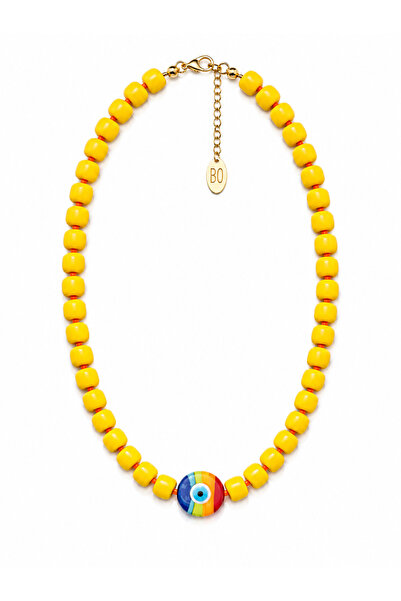 Bo Takı ve Aksesuar Bijou Necklaces - Yellow