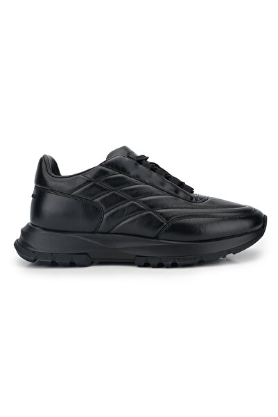 Givenchy Givency Quilted Lace-Up BH00AYH1WH-001 Erkek Sneaker Siyah