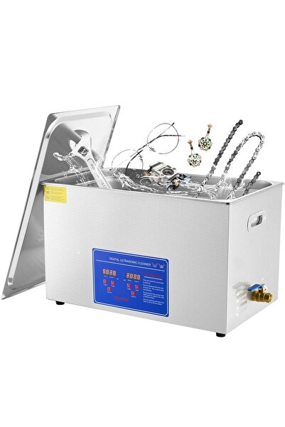 OMS Aparat de curatat cu ultrasunete, Capacitate 30 l, 600 W, Frecventa ultra...