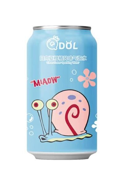 QDOL SpongeBob SquarePants Citrus Flavoured Sparkling 330ml