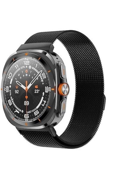 SAFEMORE Samsung Watch Ultra Strap, Metal Watch Strap, Adjustable, Magnetic C...