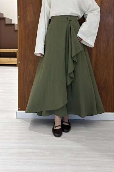 fayaboutique.com Skirts - Green - Long