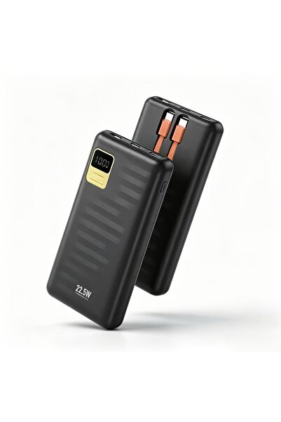 Generic Brand Brand new portable mobile power bank, with charge display, supp...