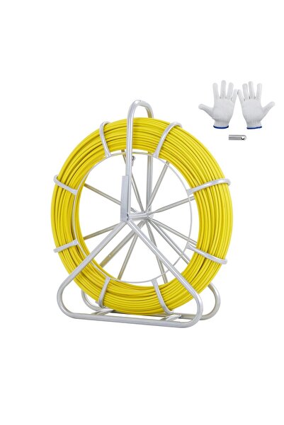 OMS Dispozitiv de extragere cabluri, Lungime 200 m, Diametru 6.35 mm, Cadru m...
