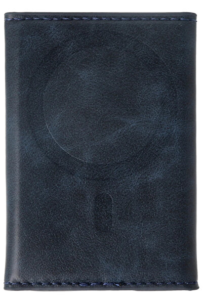 Fuchsia Cardholders - Dark blue - Plain