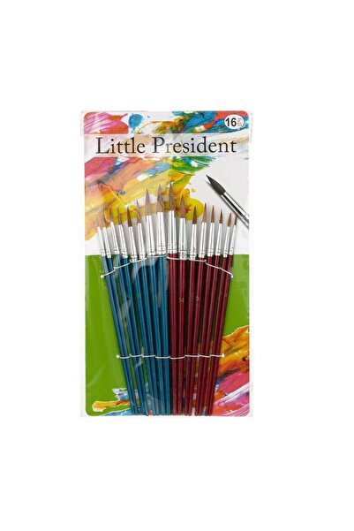 OEM Set pensule pentru pictură și desen, 16 bucăți – vârf rotund, păr