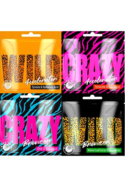 Wild Tan Pachet de pliculețe pentru bronzare naturală x80