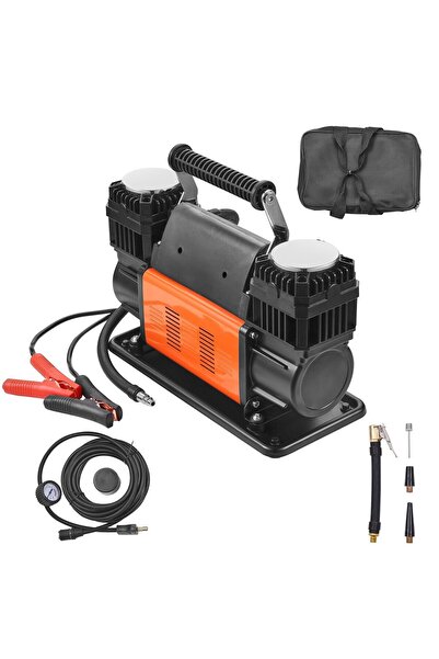 OMS Compresor auto off-road portabil, 10 Bar, 300 l/min, Furtun 8 m, Alimenta...