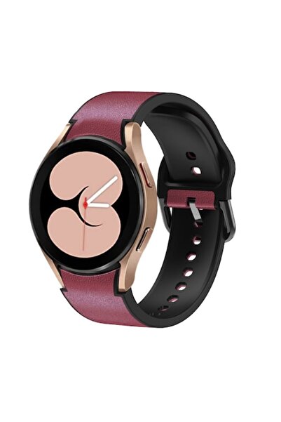 OEM Curea din silicon și piele, compatibilă cu smartwatch-ul Samsung Galaxy W...