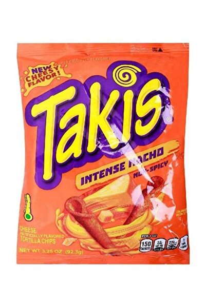 Takis Intense Nacho Cheese Tortilla Chips 92g