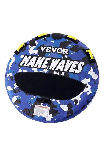 VEVOR Saltea gonflabila pentru sporturi acvatice, 2 persoane, Φ1315 x 335mm, ...