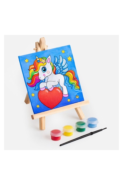 OEM Șevalet pentru pictură și activități creative – mâner lemn, canvas