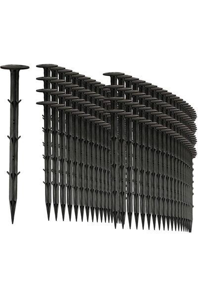 GENERAL 50 Hcrvv Garden Membrane Stakes, Weed Accessories, Artificial Grass S...