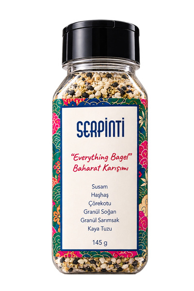 Nympha fruit Serpinti Everything Bagel Baharat Karışımı 145 g – Simit, Avokad...