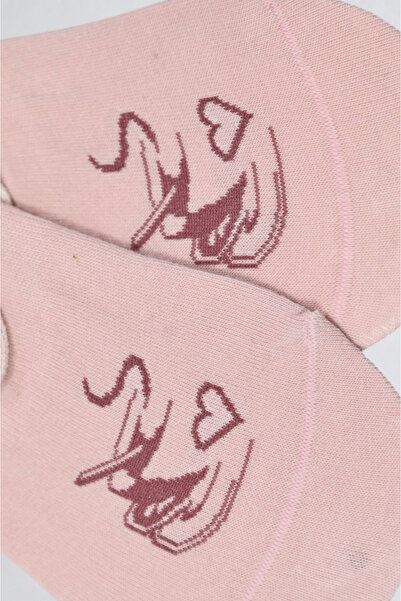 PRO Zambak Cotton Women's Babet Socks 12-Pack Invisible Comfortable Daily Socks