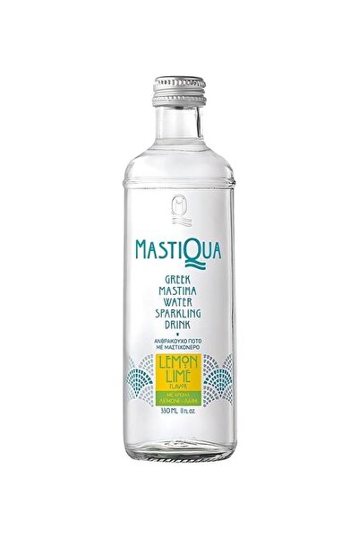 MASTIQUA Greek Mastiha Sparkling Drink Lemon Lime 330ml