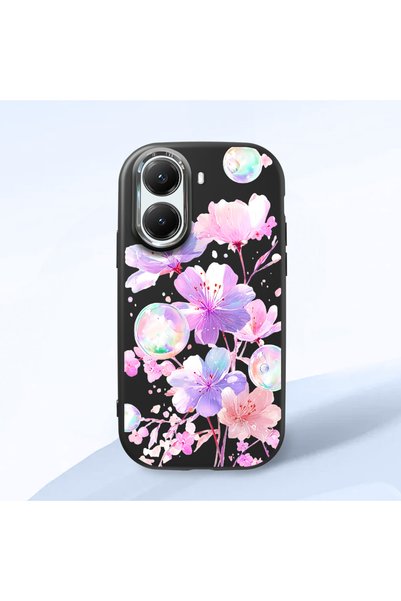 ucuc Poco X7 Pro Compatible Shock-Absorbing Camera Protected Black Silicone C...