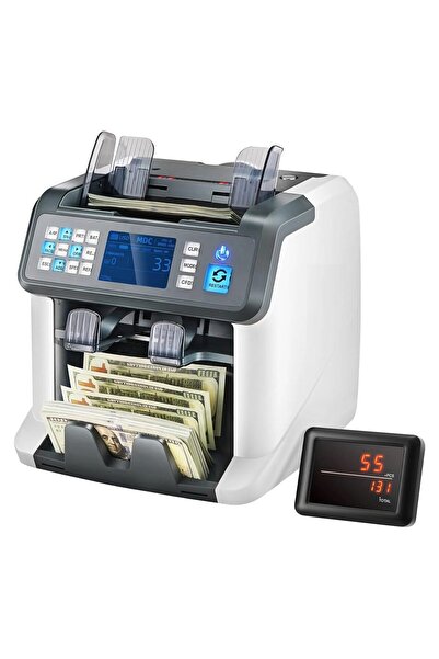 OMS Masina de numarat bancnote USD, EUR, GBP, CAD, MXN, AUD și JPY, Detectie ...