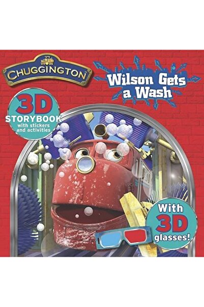 Parragon publıshıng Wilson Gets A Wash 3D Story Book With Stocker And Activity