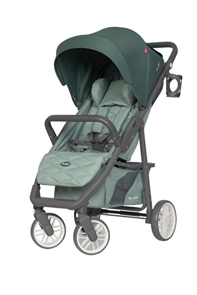 EURO CART Carucior nou nascut FLEX omologat pana la 22 kg, 0-36 luni, husa pi...
