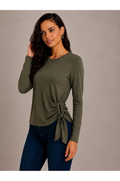Cool & Sexy Blouses - Khaki - Not specified