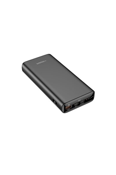 Veger Εξωτερική Μπαταρία T65A, 20000 mAh, QC3.0 + PD 65W, Οθόνη LED, Συμβατό ...