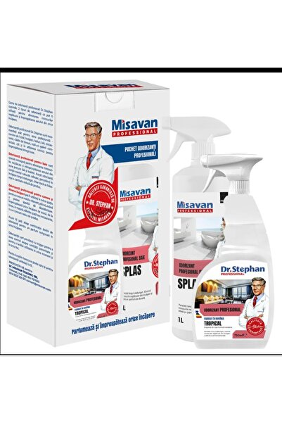 MISAVAN PROFESSIONAL Αποσμητικό χώρου Pachet Dr. Stephan Splas 1λ + Αποσμητικ...