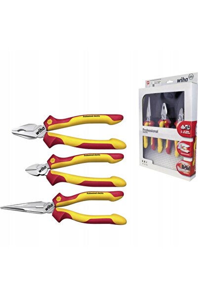 wiha SET CLEȘTI ELECTRICI INDUSTRIALI 3 BUC - WH 38637