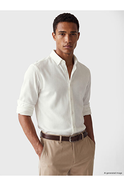LC Waikiki Slim Fit Textured Men's Shirt