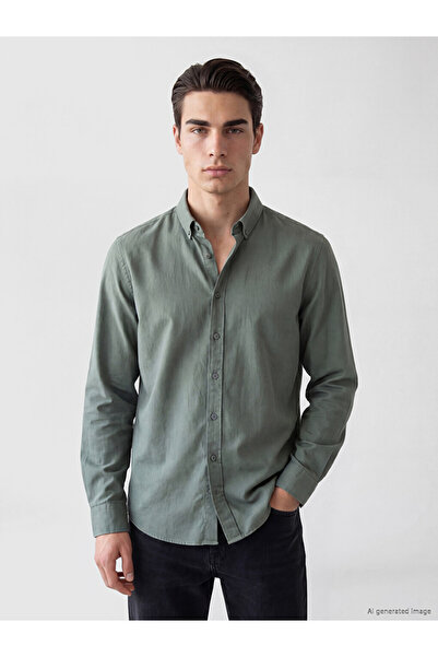 LC Waikiki Cămașă bărbătească Oxford Slim Fit