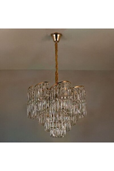 Danube Home Adira 26 Lights Crystal Chandelier 100cm-Gold, Living Room Chande...