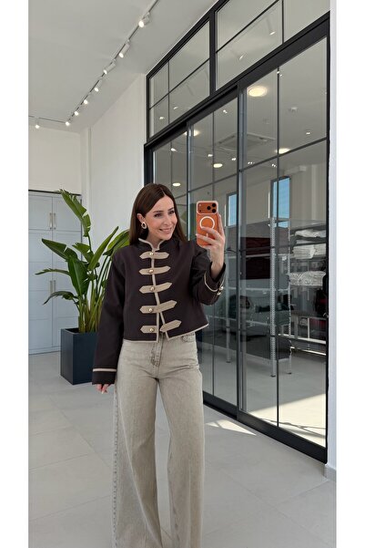 elif teke Countess Garnili Jacket Brown