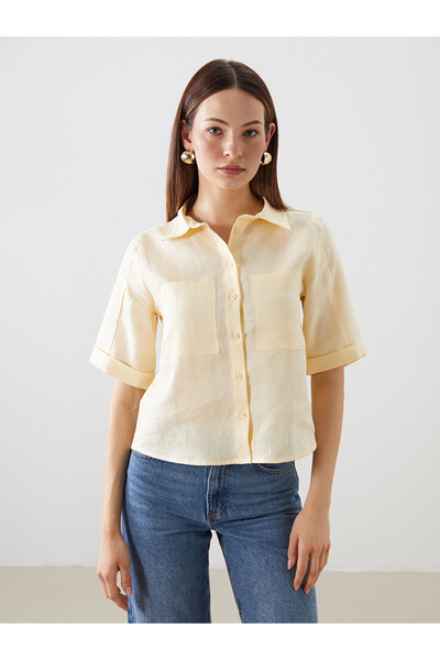 LC Waikiki Cămașă de damă oversize texturată