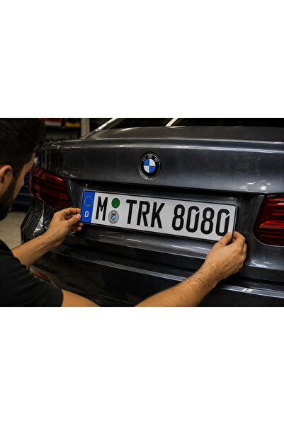 Brk Robotics Design Araç Plaka Tak-Çıkar Aparatı 1 Plakalık Set (2 adet)