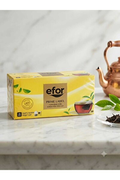 Efor Tea Bag Prime Label 25 pcs x 50 g