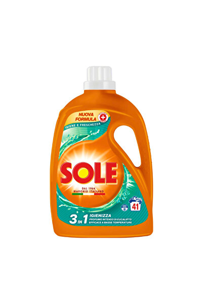 Sole Igienă și Prospețime detergent de rufe lichid Eucalipt 1845 ml, 41 spălări