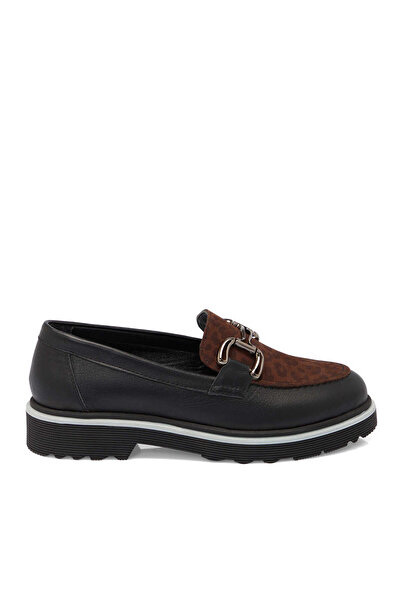 Tergan Siyah Hakiki Deri Kadın Loafer - K25S1AY68322-C1Z