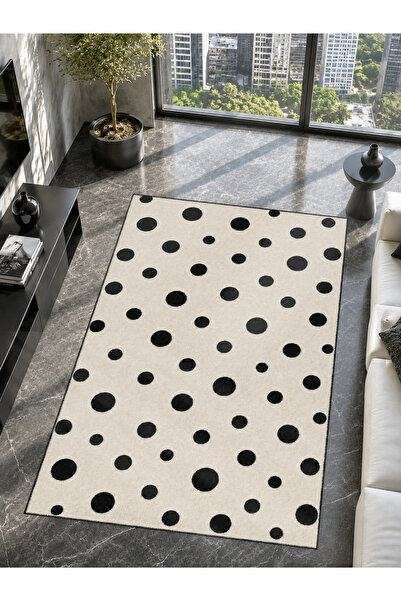 Rugs Modern Halı AURA Puantiye Desenli Dokuma Taban Dekoratif Halı aura4077