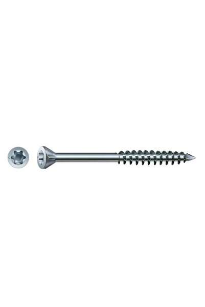 Spax Șurub pentru pardoseală (500) TX 3.545MM GALVANIZAT ALB, CAP MIC - SXE24...
