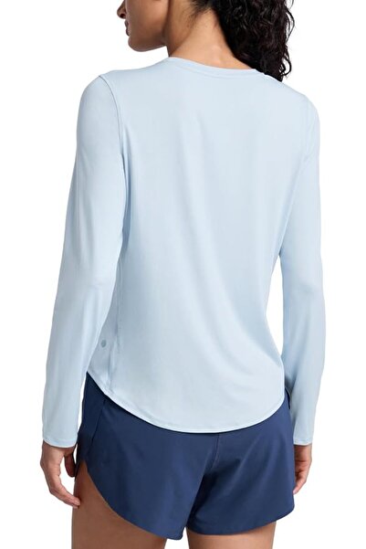 GENERAL Lightweight High Neck Long Sleeve Running Shirt Women Upf50+ Sun Prot...