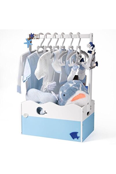 GENERAL Wooden Baby Shower Storage Box, Wooden Box Suitable for Storage with ...