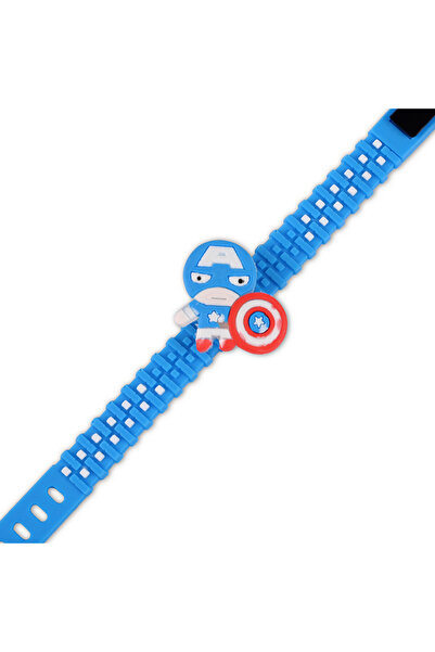 MADHOOR Rakhi Captain America Zipper Blue