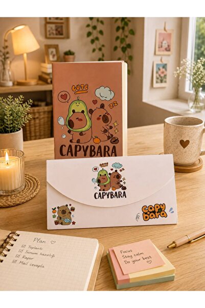 4nio Set de 2 caiete Capy Bara