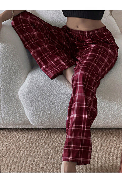 Take Two By Styli Plaid Full Length Straight Pyjama